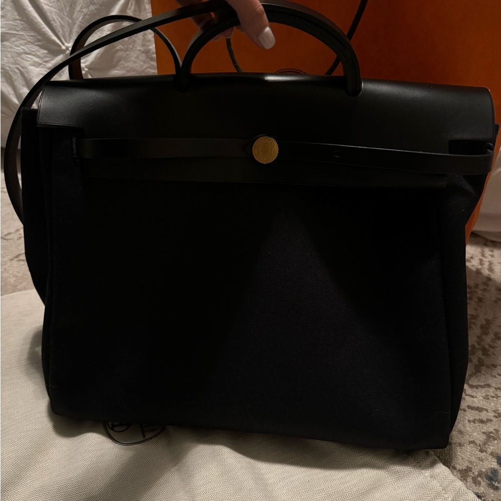 Authentic Hermes Herbag 39 - Picture 4 of 5